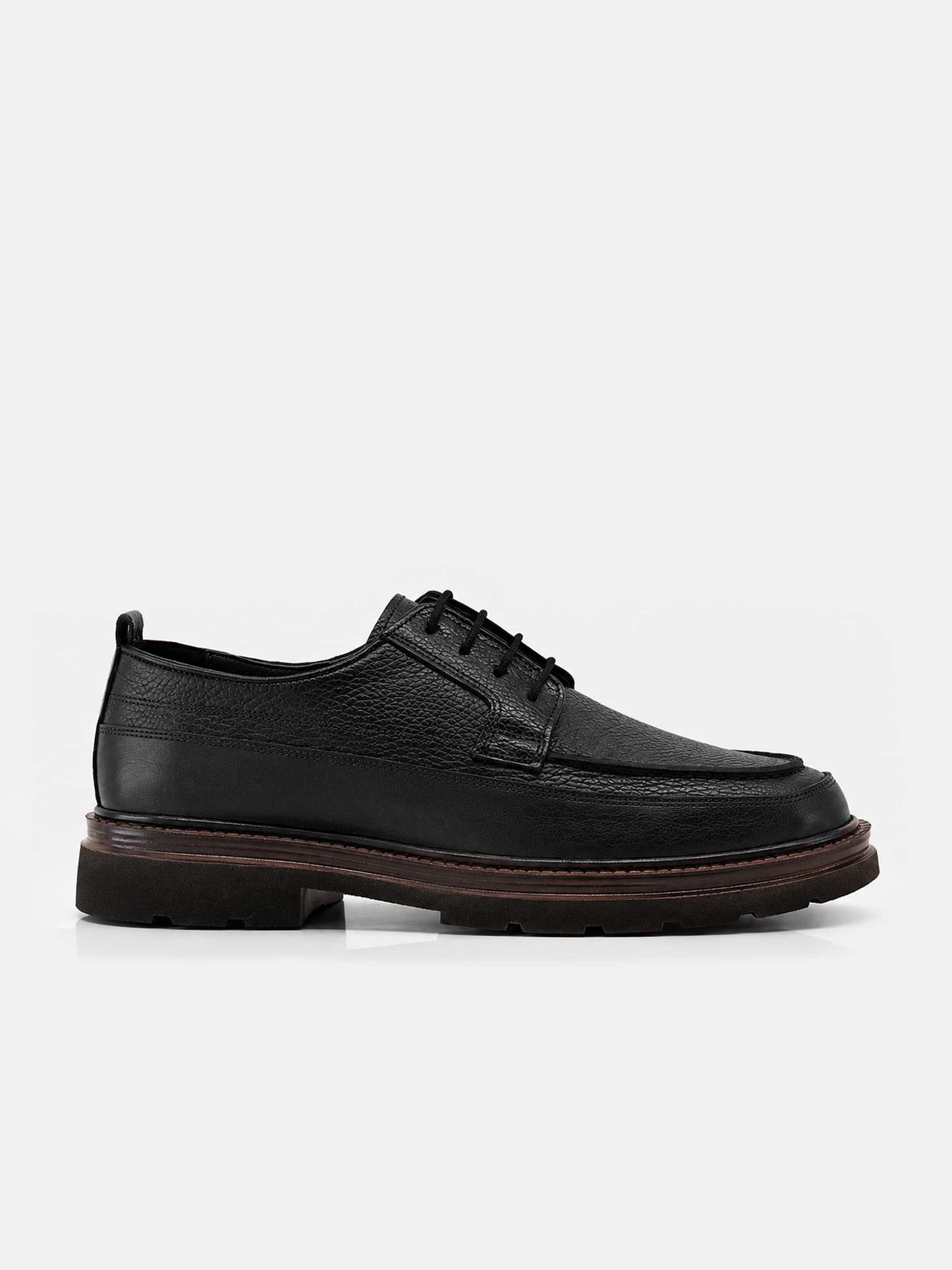 372 Black - Leather formal shoes